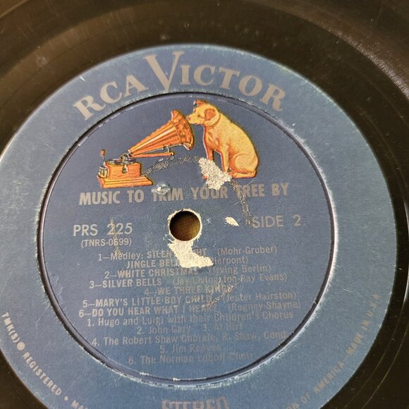 Music To Trim Your Tree By Vinyl LP Vinyl 1966 RCA Victor Records PRS-225 LP6 - Picture 7 of 10